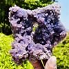 CEGQOXSH 1pc 80-110g Grape Agate Clusters Home And Office Decorations view 4