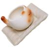 Calcipxx Cat Shaped Ceramic Coffee with and Spoon - Fun Cat Lover Gift for Tea or Coffee Enthusiasts view 1