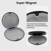 2 Pack Retainer Case, WINCUR Tight Closure Mouth Guard Box,Denture Retainer Container Case Storage Holder, Slim Orthodontic Aligner Case for TravelingBlack-Without Mirror view 4
