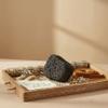 Black Lava Rock Raw Healing Crystals, 1.8"-2.2" Large Size Raw Stones, Natural Black Lava Rock Crystal with Velvet Pouch for Home Decor, Tray, Collection view 4