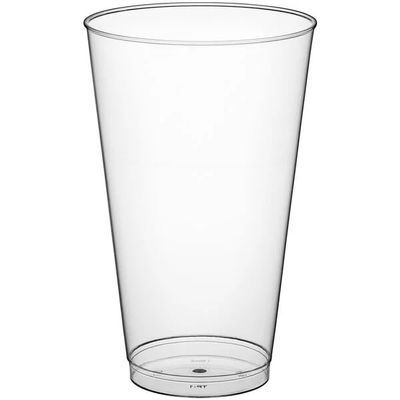 16 oz. Clear Disposable Plastic Tumbler - 500/Case