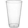 16 oz. Clear Disposable Plastic Tumbler - 500/Case view 1