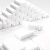 100 Piece Magic Shine Eraser, Powerful Cleaning Melamine Clean Sponge, Multi-Purpose Long Lasting Eraser Cleaner, Used for Wall, Kitchen, Bathroom, Furniture, Stain Removal-Household Necessities. view 1