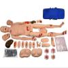 25PCS Advanced Burn Model, Trauma Evaluation Set Burn/Wound Module, Evaluate Module Wearable Burn Trauma Surgical Stop Bleeding Bandage Wound Mannequin view 1