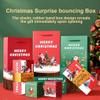 Christmas Pop-Up Surprise Box - Birthday Creative Gift with Jumping Mechanism, Festive Money Gift Box (Christmas Green,6 bounce boxes + gift box + gift bag.) view 3