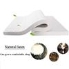100% Natural Latex Topper Firm - Ergonomic 7-Zone Latex Mattress Topper Massage Pressure Release Bed Mattress,10cm,180x200cm(71x79in) view 2