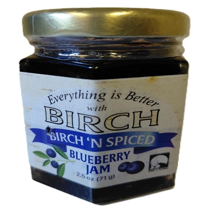 Alaska Birch Jelly Jam 2.5oz (Spiced Blueberry)