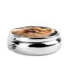 Pomeranian Dog Pill Case 3 Compartments, Metal Round Portable Pill Box with Mirror, Waterproof Travel Pill Organizer for Purse & Pocket, Small Medicine Vitamin Holder Unique Gift view 4