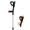 10 Levels of Height Adjustable Forearm Crutches,Crutches for Walking with Arm Support,Crutches for Adults with Rubber Handles,Comfortable Grip and Wear-Resistant, Mobility Accessories It's so view 1