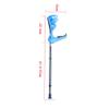 PUCNHZYNW Cane Height Adjustable Elbow Walking Crutches, Light Easy Carry Aluminum Alloy Forearm Crutch, for Men/Women Open Cuff Crutches with Comfort Grip,Red Learned view 2