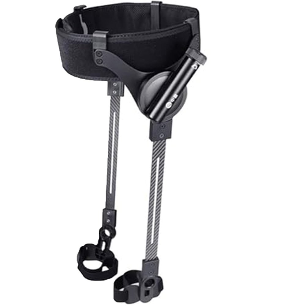 ZHIXUMM Lower Limb Assistance Walking Aid, Leg Lift and Climbing Support, Mobility Aid Bionic Body Power Walking Aids, 3 Levels of Adjustable Strength for Walking Bothlegs BothLegs-L