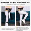 ZHIXUMM Lower Limb Assistance Walking Aid, Leg Lift and Climbing Support, Mobility Aid Bionic Body Power Walking Aids, 3 Levels of Adjustable Strength for Walking Bothlegs BothLegs-L view 2