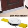 Non-Slip Rubber Wheelchair Ramp - 1 to 4 Inch Rise - Portable Threshold Mat for Home Steps, Doorways, and Outdoor Use(Red,H 0.39IN) view 4