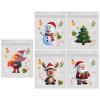 APXXAIBO 100-Pack Christmas OPP Candy Bags - Self-Sealing Cookie & Bakery Packaging for Food Treats (Christmas A 10 * 10 + 3cm1 pack of 100 pcs) view 2