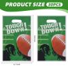 libala 30Pcs Football Party Favors Goodie Bags, 6.7 * 9.8 inch Football Gift bags, Favors Rugby Sports Theme Treat Bags Party Bags Decorations for Game Day Sports Events Birthday Party view 2
