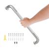 16 Inch Shower Grab Bar, Bathroom Grab Bar Handle with Anti-Slip Knurled Grip, Stainless Steel Bath Balance Bar, 1.0" Diameter Bath Safety Bar Support for Seniors Elderly Pregnant, Brushed Nickel view 1