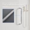 16 Inch Shower Grab Bar, Bathroom Grab Bar Handle with Anti-Slip Knurled Grip, Stainless Steel Bath Balance Bar, 1.0" Diameter Bath Safety Bar Support for Seniors Elderly Pregnant, Brushed Nickel view 3