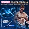 Creatine Monohydrate Gummies Complex 5000MG, 6X Energy & Muscle Support Pre-Workout Supplements for Women & Men, Enhance Strength, Advanced Formula Creatine, L-Taurine, B12, B6, Sugar Free, 120pcs view 2