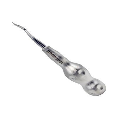 REDLAND Dental Heidbrink Root Tip Pick Elevator, Silver Diamond Coated Handle, Dowell Type (Heidbrink 3)