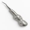 Dental Tooth Extraction Elevator #77, Silver Diamond Grip Handle, Surgical Root Instrument view 1