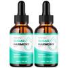 (2 Pack) Sugar Harmony Drops, Official SugarHarmony Liquid Drops with All Natural Ingredients, Advanced Formula Support Supplement with Maximum Strength Premium Vitamins for Women & Men (60 Servings) view 1