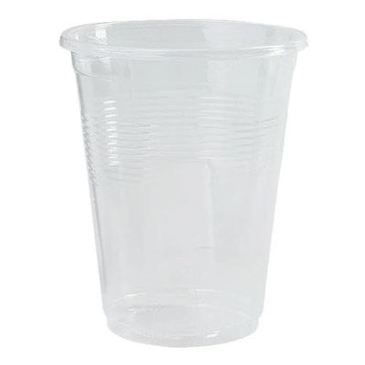 12 oz Transparent Plastic Cup Clear Disposable Drinking Cups for Cold Beverages, Juices, Sodas, Cocktails, Parties, Events, Catering, and Everyday Use (240)