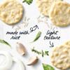 Good Thins Savory Herb Rice Snacks Gluten Free Crackers, Bulk Snack Crackers, 6-3.5 oz Boxes view 4