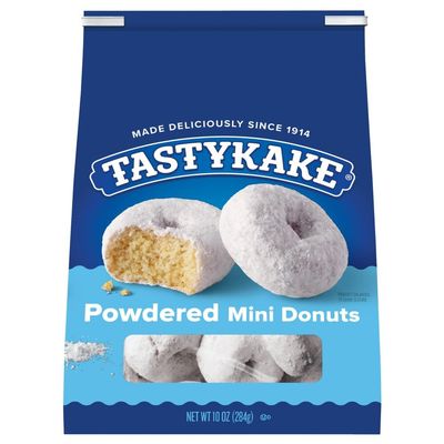 Tastykake Powdered Sugar Mini Donuts - 2 Bags