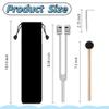 128hz Tuning Fork for Healing Set with Reflex Hammer, Aluminum Alloy Medical Weighted Tuning Forks for Sound Therapy & Chakra Healing, 128hz Healing Instrument view 4