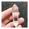 PWIGAAHTW 1pcs 80-89mm Clear Quartz Crystal 12 face stick Point decoration Fashion gift 70mm view 2