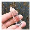 PWIGAAHTW 1pcs 80-89mm Clear Quartz Crystal 12 face stick Point decoration Fashion gift 70mm view 4