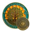7 Year Tree of Life Sobriety Coin - Set Aside Prayer AA Medallion, Premium Recovery Token for Anniversaries, Sponsor & Sponsee Gifts, Seven Years Sober Milestone Chip for Women and Men view 1