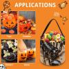 Halloween Candy Bucket - Black Scorpion Trick Or Treat Candy Bag, Gift Bag for Party Favor Supplies view 3