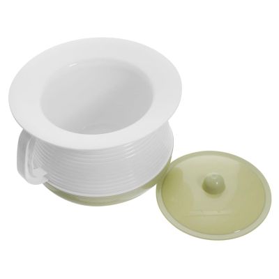 Thickened Plastic Spittoon Urinal Home Pail Pot Adult Piss Stinkpot Cover,Bed Pan for Emergency Urinalysis,Travel,Car & Camping Chamber Pot