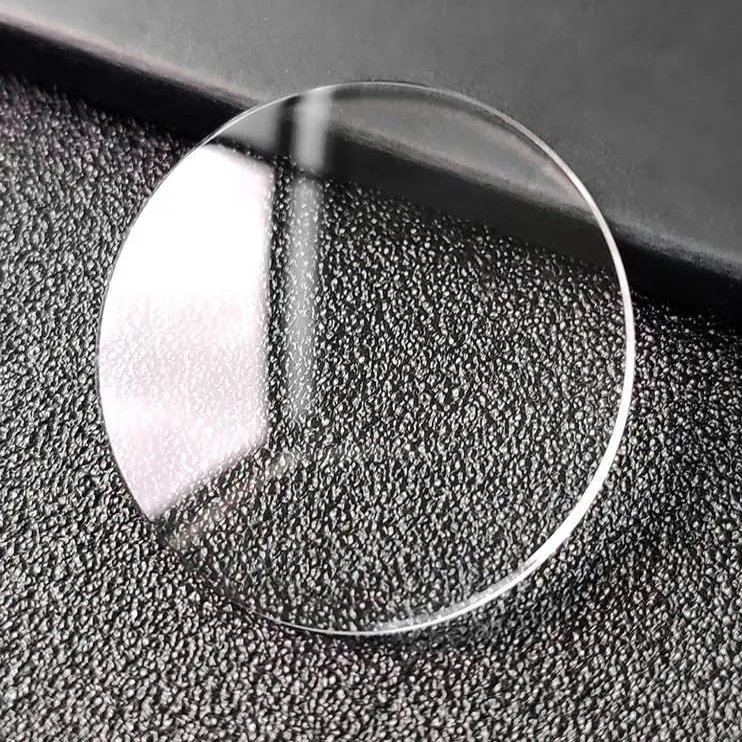 1PC 1.5mm Edge Thick Single Domed Dia 25mm-34.5mm Watch Crystal Clear Magnifying Round Convex Glass(27.5mm)