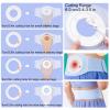 Ostomy Belt, Medical Colostomy Belt, Abdominal Stoma Binder Brace (Customizable Hole 6/7/8/9 cm) for Colostomy Patients to Prevent Parastomal Hernia Stoma Opening(M) view 3