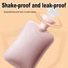 Essential Hand and Foot Warmer, Water-Filled hot Water Bottle, Removable Washable Cover, Comfortable Cervical Support, Safe Heat Therapy for Travel, Home and Office use(Pink,2000ml) view 4