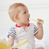 SAFIGLE 1 Set Baby Oral Cleaner Kit - Gentle Soft Silicone Toothbrush for Newborns - Infant Gum Brush - Includes Soft Silicone Brush and Tongue Scraper view 4