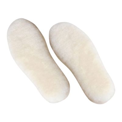 COOLHIYA Men S Warm Sheepskin Insoles for Boots Fuzzy Winter Shoe Inserts with Soft Texture Skin-Friendly Warmth for Cold Weather and Comfortable Footwear Pads