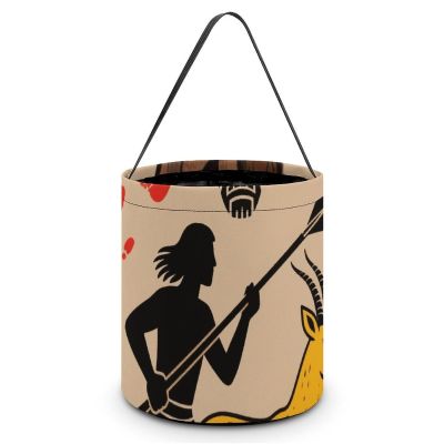 Halloween Candy Bucket - Antelope Totem Trick Or Treat Candy Bag, Gift Bag for Party Favor Supplies