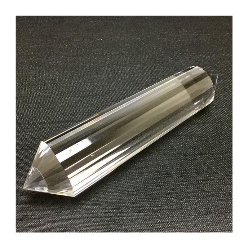 DIOBFZFY 5.01-6cm 24-Sided White crystal Double Terminated Crystal 1pcs