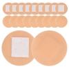 200pcs Waterproof Round Bandages for Fingers Face Adhesive Breathable Circular Wound Cover Finger Sleeve Protectors for Knuckle Skin Sports Daily Use view 1