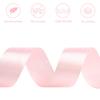 CLUEWR Baby Pink Satin Ribbon, 1-1/2 Inches, 100 Yards view 3