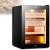 50L Electric Cigar Humidor Cabinet with Cooling, Heating & Humidity Control, Holds 300 Cigars for Fathers, Husbands, Gentlemen & Cigar Lovers view 1
