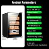 50L Electric Cigar Humidor Cabinet with Cooling, Heating & Humidity Control, Holds 300 Cigars for Fathers, Husbands, Gentlemen & Cigar Lovers view 2