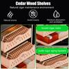 50L Electric Cigar Humidor Cabinet with Cooling, Heating & Humidity Control, Holds 300 Cigars for Fathers, Husbands, Gentlemen & Cigar Lovers view 3