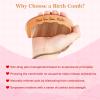 Gwabee Labor and Massage Ball for Labor Pain, Wooden Birthing Comb with 2 PCS Acupressure Balls Set for Moms Pain Relief, Pregnancy Hospital Bag Essentials for Pregnant Women view 3