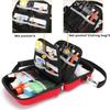 Medical Bag Empty First Aid Kits Emergency Storage Responder Supplies Only(B) view 3
