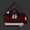 Portable First Aid Kit Bag, Large Capacity Outdoor Emergency Medical Duffle, with Multiple Pockets and Compartments, with Reflective and Wheels, for Community Nursing Paramedics Doctors(Red) view 4