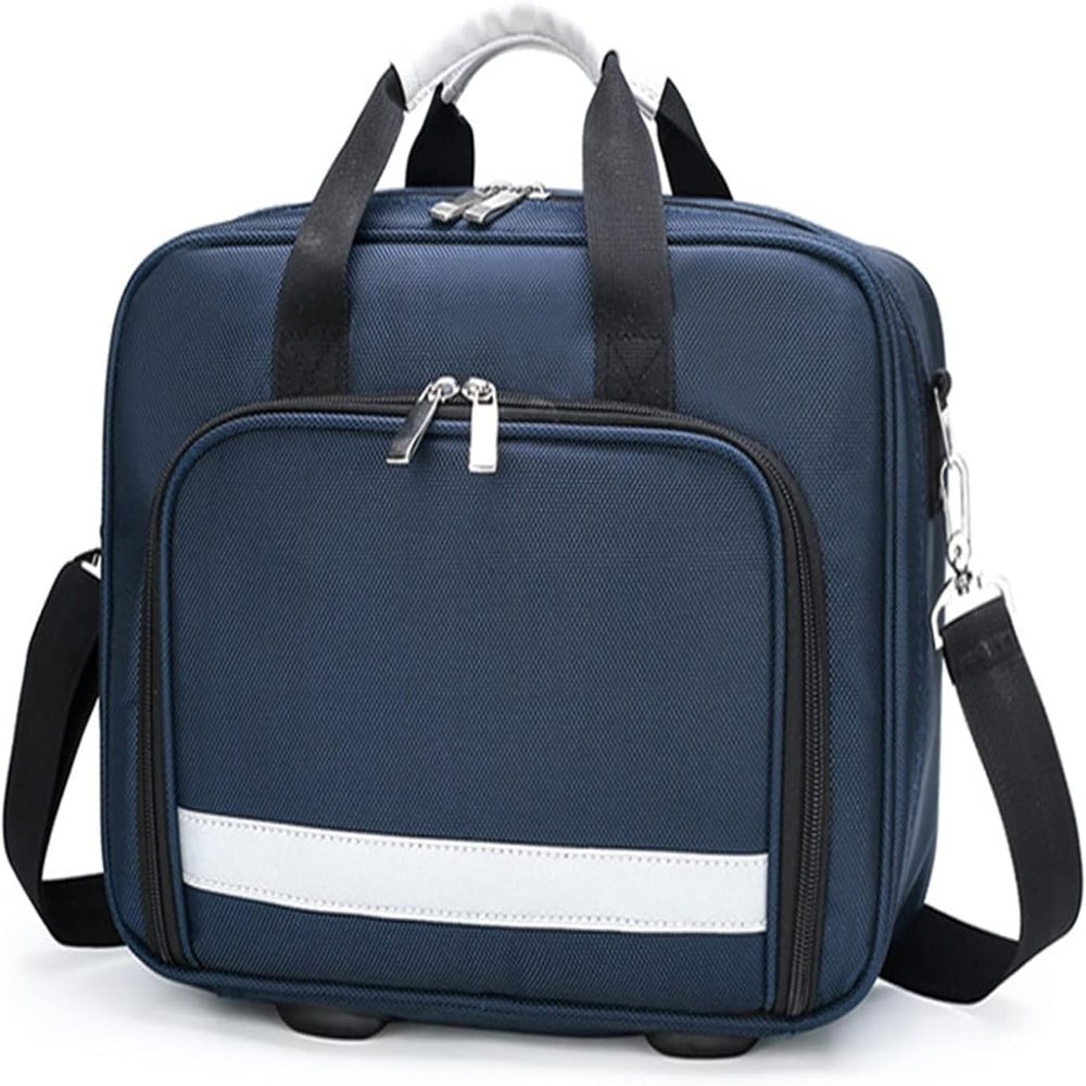 Portable First Aid Kit Bag, Compact and Lightweight, Large-Capacity Emergency Rescue(Blue)
